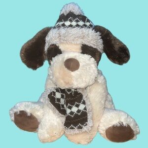 Winter plush puppy hugfun international